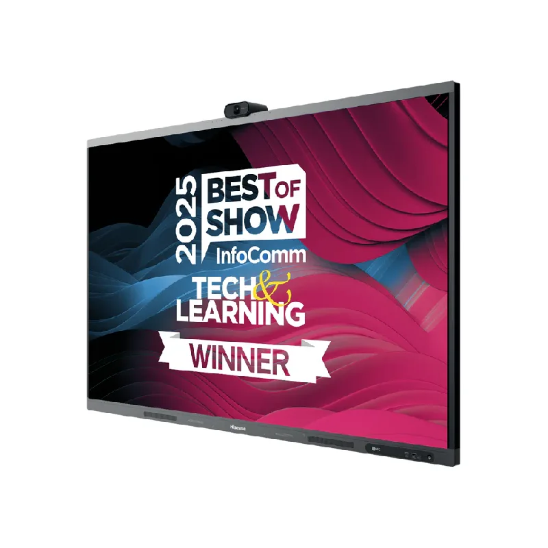 Hisense 65" LED UHD 4K Smart Touch Interactive Digital Display Board with 8GB RAM, 128GB Storage, Android OS, Cam & Mic 65WM6FE