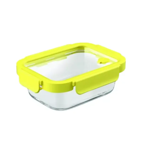 Ocean Rego Food Container Box, Rectangle, Yellow Fizz 640ml 4GP001C022C02