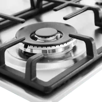 Hisense Built-in Gas Hob, Silver, 60 x 60cm, 220-240V, 50Hz, 8060W, HHU60GAGR