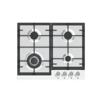Hisense Built-in Gas Hob, Silver, 60 x 60cm, 220-240V, 50Hz, 8060W, HHU60GAGR