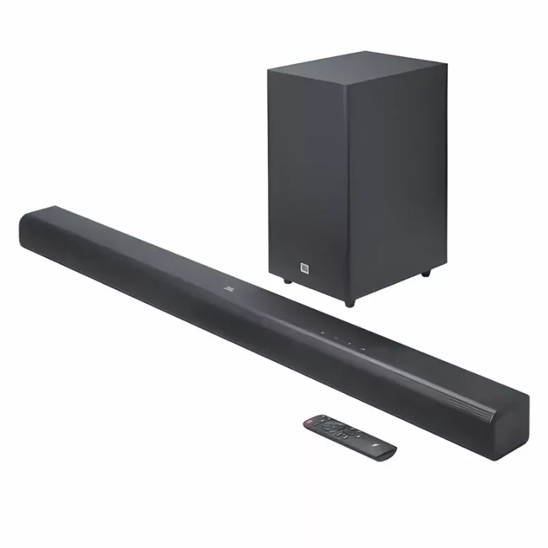 JBL Cinema Soundbar 3.1 Channel Virtual Dolby Atmos Wireless Subwoofer SB580BLKUK