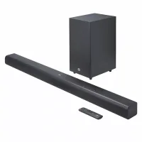JBL Cinema Soundbar 3.1 Channel Virtual Dolby Atmos Wireless Subwoofer SB580BLKUK