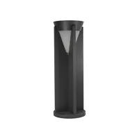 Tronic Black Garden Bollard