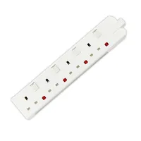 Tronic 4 Way Extension Cord with Neon EC 4954