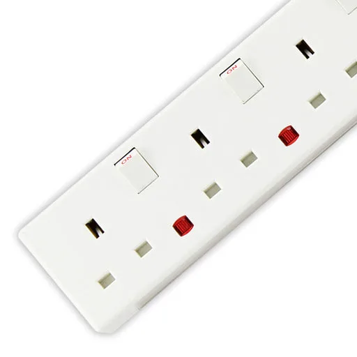 Tronic 4 Way Extension Cord with Neon EC 4954