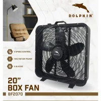 Dolphin Box Fan 20" 70W 3 Speeds BF-2070