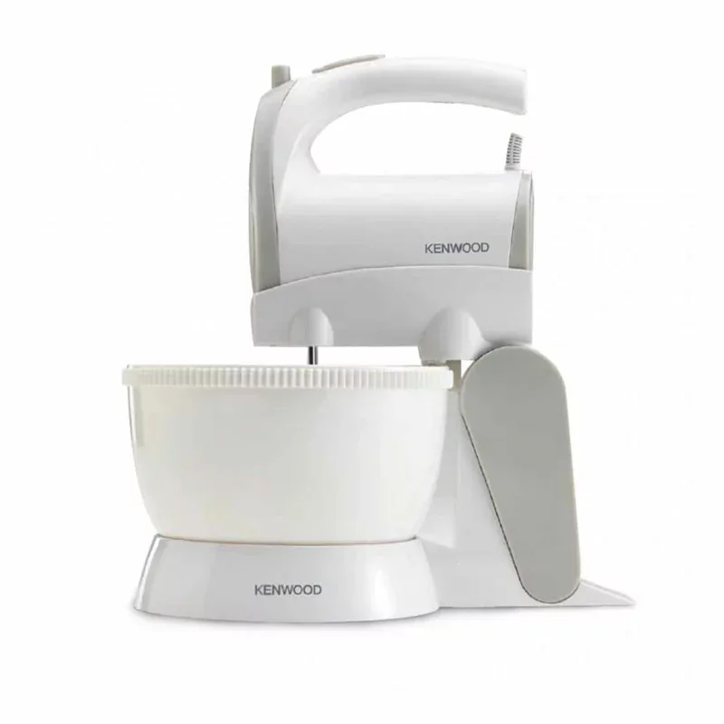 Kenwood Hand Mixer 5 Speed with Turbo Function 300w Hmp22.000wh - 2 Beaters For Eggs And Cream And 2 Hooks For Mixing Dough 5 Speeds With Turbo Function