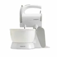Kenwood Hand Mixer 5 Speed with Turbo Function 300w Hmp22.000wh - 2 Beaters For Eggs And Cream And 2 Hooks For Mixing Dough 5 Speeds With Turbo Function