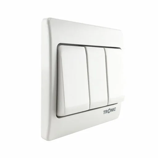 Tronic 3 Gang 2 Way Big Button Switch
