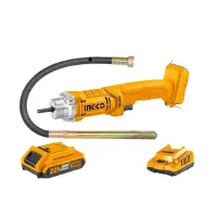 Ingco Cordless Concrete Vibrator 20V with Vibrator Poker, Battery & Charger CCVLI2023011