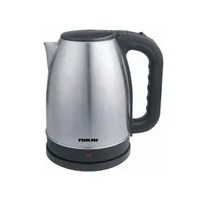 Nikai Jug Kettle 1.7L Steel With Cord Storage 2200W NK420A Automatic Shut Off Boil Dry Protection With Indicator Stainless Steel Body