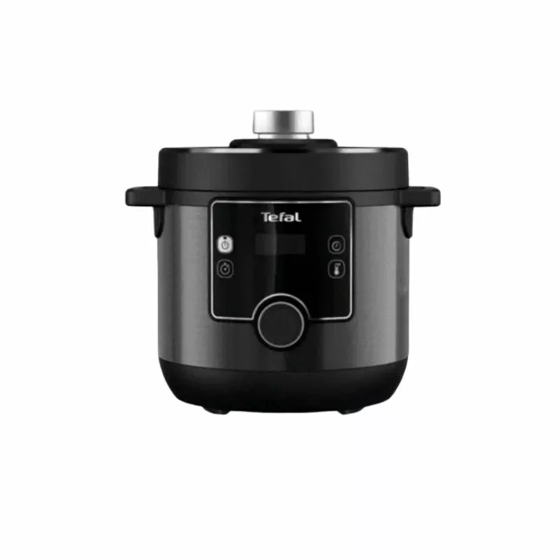 Tefal Multicooker Turbo Cuisine Maxi Electric 7.6L, 15 Cooking Programs, Pressure Cooking, LED Display, Non-Stick Bowl CY777865