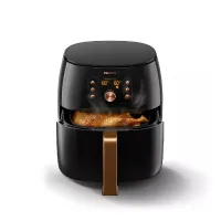 Philips Air Fryer XXL, 7.3L, Automatic Shut Off, Cool Wal Exterior, Temperature Control, Smart Sensing Tecnology, LED Display, Patented Rapid Air Flow Design, Pre Set Cooking Function HD9860