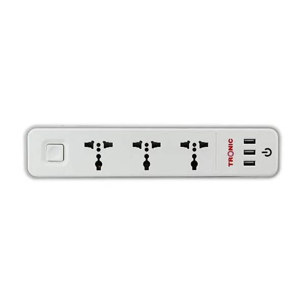 Tronic 3 Way Extension With USB