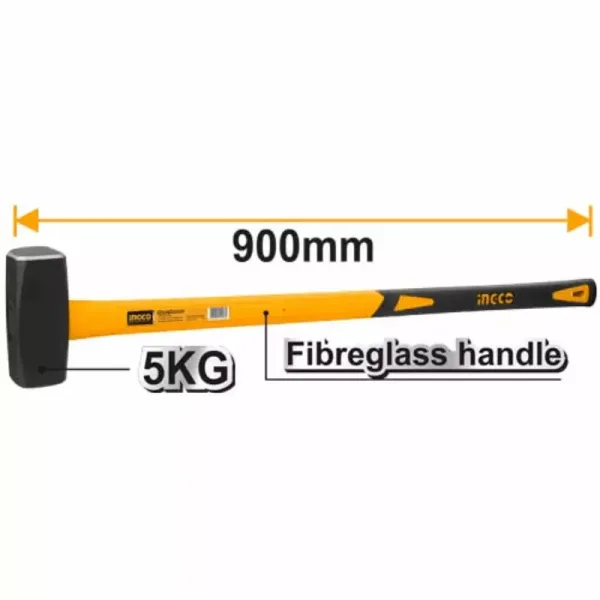 Ingco Stoning Hammer 5kg HSTH03598