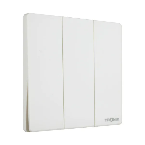 Tronic Glossy White - 3 Gang 2 Way Switch