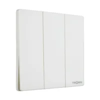 Tronic Glossy White - 3 Gang 2 Way Switch