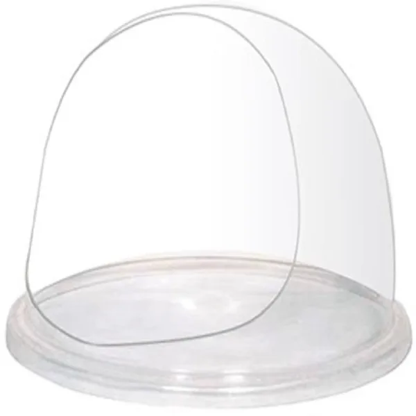 Commercial Kitchen Equipment Plastic Cover for Candy Floss Machine 730mm Diameter Large Protective Dome Shield, Professional Transparent Cotton Candy Machine Wind Guard PC-C4