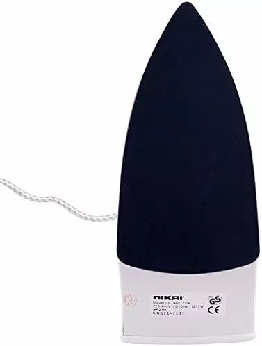 Nikai Dry Iron Ceramic Sole Plate 1200W NDI725N 1.6m Power Cord Easy Regulator Temperature Control
