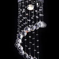 Tronic Modern Crystal Raindrop Chandelier