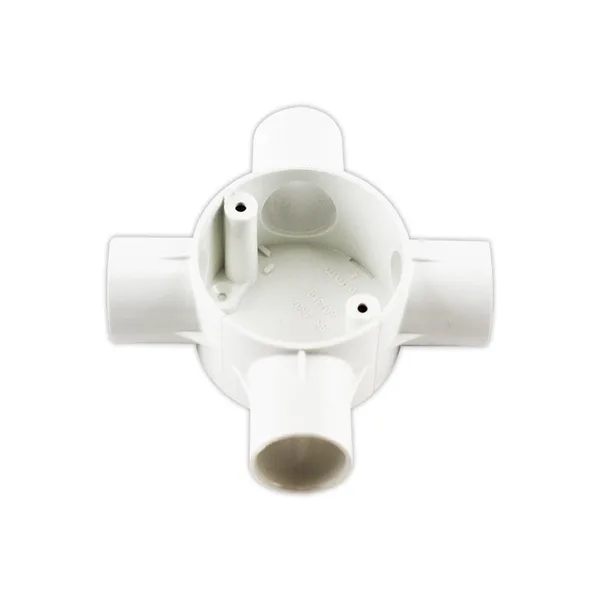 Tronic Junction Circular Box 4 Way - 20mm