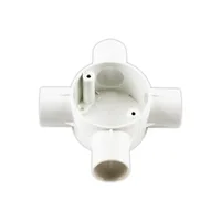 Tronic Junction Circular Box 4 Way - 20mm