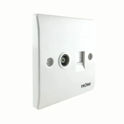 Tronic TV and Data Socket