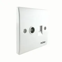 Tronic TV and Data Socket