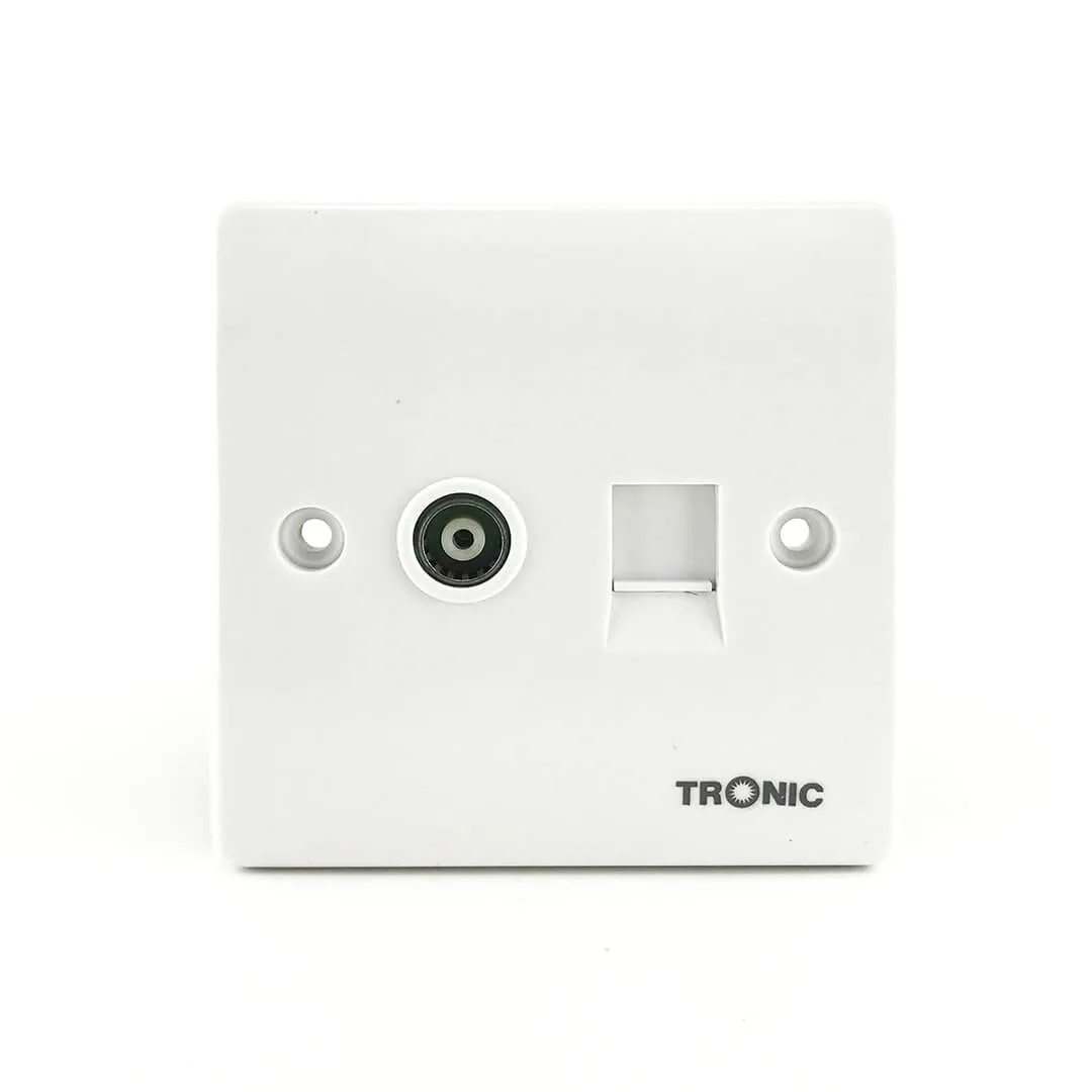 Tronic TV and Data Socket