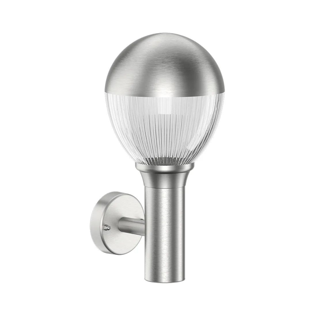 Tronic 9W LED Oval Stainless Steel Wall Light