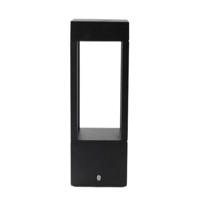 Tronic Black Modern LED Garden Gate Light