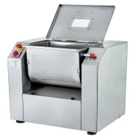 Commercial Electric Horizontal Dough Mixer 1500W High-Efficiency Industrial Blender 15L Capacity, Professional Stainless Steel Dough Kneading Machine HR-J15