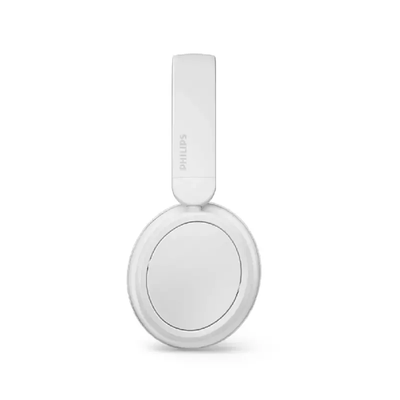 Philips Wireless OverEar Headphones, 65H Playtime, Foldable, Natural Sound, Dynamic Bass TAH5209WT/97