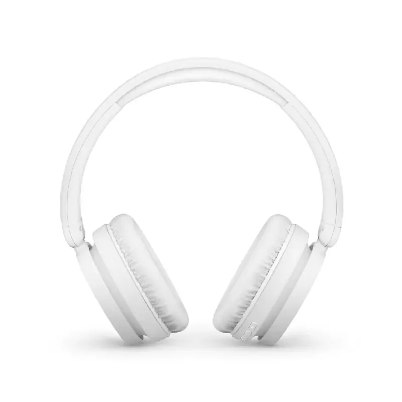 Philips Wireless OverEar Headphones, 65H Playtime, Foldable, Natural Sound, Dynamic Bass TAH5209WT/97