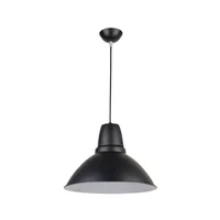 Tronic Black Dome Pendant Light