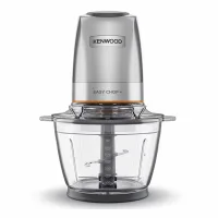 Kenwood Chopper 600ml Plastic Bowl 500w Chp62.400si - Stainless Steel Blades 2 Speed With Pulse Ice Crush Powerful Motor