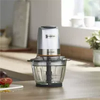 Kenwood Chopper 600ml Plastic Bowl 500w Chp62.400si - Stainless Steel Blades 2 Speed With Pulse Ice Crush Powerful Motor