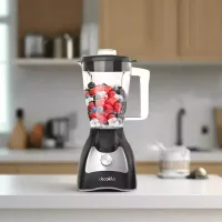 Decakila Blender 1.5l Plastic Jug with Stainless Steel Blades 500w Kejb043b Two speeds with pulse function Plastic jug Non-slip design